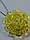 Підхоплювач магнітний для штор на тросику "Хрустальна квітка" (жовтий), фото 3