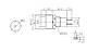 11-01-014. Кнопка живлення середня кругла (OFF-ON), 2pin, 1A-250V, без фіксації, червона, фото 2