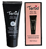 ГЕЛЬ ГІБРИД , ПОЛИГЕЛЬ (CORAL PINK) TERTIO, фото 3