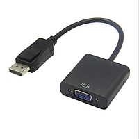 Переходник DisplayPort на VGA конвертер адаптер преобразователь Display port для монитора ( DP to VGA )