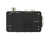 Конвертер BNC S-Video RCA в адаптер VGA перетворювач відео композит сигналу тюльпан AV на ВЖА для моніторів з VGA входом BNC to, фото 6