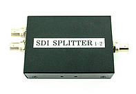 Разветвитель сплиттер SDI BNC 1 х 2 splitter SDI 1 на 2 выходные порты для видеонаблюдения аудио видео ( SDI 1х2 )