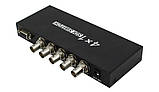 SDI 4 x 1 Switch Перемикач 4-х канальний аудіо відео SDI свічок BNC SDI 4x1 ( AYS-S41 ), фото 5
