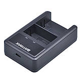 Подвійний USB зарядний пристрій на два акумулятори SONY NP-F550/750/F960 Batmax заряджання ЮСБ ( Dual USB LCD for Sony NP-F550 F750 F960), фото 3