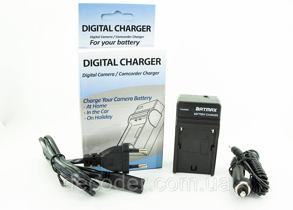 Зарядний пристрій для акумуляторів SONY NP-F550/750/F960 Batmax заряджання від мережі ( For NP-F550 F750 F960 від мережі )