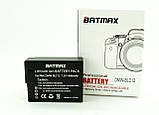 Акумулятор батареї Batmax DMW-BLC12 1400mA для Panasonic FZ1000 FZ200 FZ300 G5 g6 G7 GH2 DMC-GX8 ( Batmax DMW-BLC12 ), фото 4