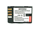 Акумулятор батареї Batmax DMW-BLF19 1860mA для Panasonic DC-GH5 DMC-GH3 DMC-GH3K DMC-GH4 DMC-GH4K ( Batmax DMW-BLF19 ), фото 3