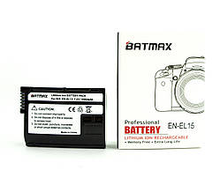 Акумулятор батареї Batmax EN-EL15,1900mA для Nikon D600 D610 D600E D800 D800E D810 D7000 D7100 d750 V1 MH-25 ( Batmax EN-EL15 )