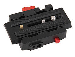 Швидкознімна площадка для Manfrotto 577 / 501PL / 500AH / 701HDV / 561B Benro S4 аналог манфротто (P200)