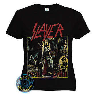 Футболка жіноча SLAYER Reign In Blood, фото 2
