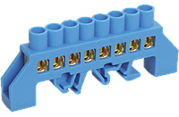 Шини N і PE, L в ізоляції