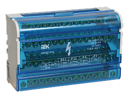 Шини на DIN-рейку в корпусі (крос-модуль) ШНК 4х15 3L+PEN ІЕК