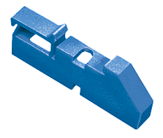 Ізолятор DIN синій