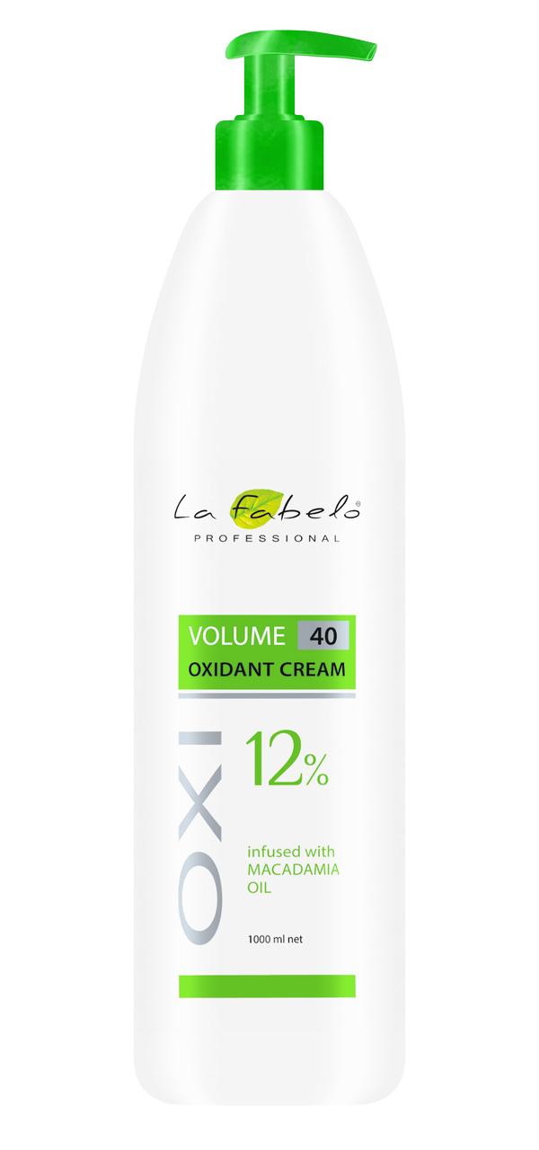 Крем оксидант La Fabelo з олією макадамії 40 VOL 12% 1000 мл