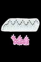 Молд силіконовий для декору Мереживо Бетті 15 см 5,3 см