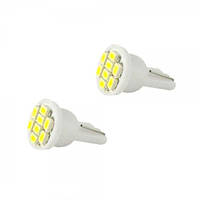 LED лампи Idial 445 T10 W5W 8 Led 3020 SMD (2шт)