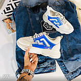 Жіночі кросівки білого кольору 39 розмір, фото 3