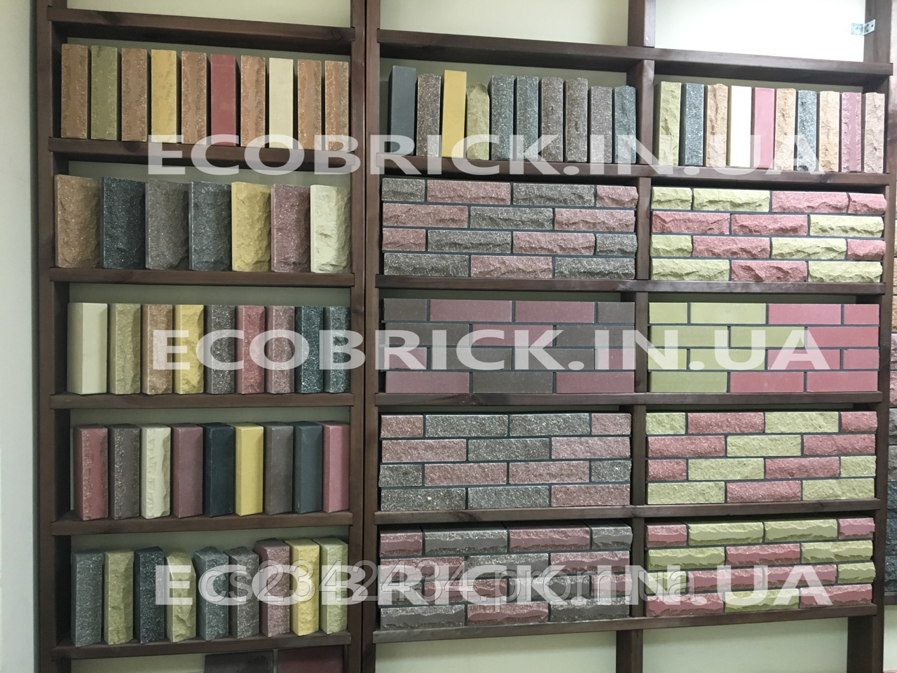 Облицювальна цегла ECOBRICK із заводу