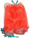 Овочева сітка з дрібним осередком червона (капрон)