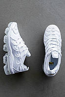 Жіночі кросівки Nike Air VaporMax Plus White \ Найк Вапормакс Білі