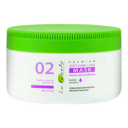 Маска La Fabelo Premium 02 Anti Hair Loss проти випадіння волосся 300 мл, фото 1