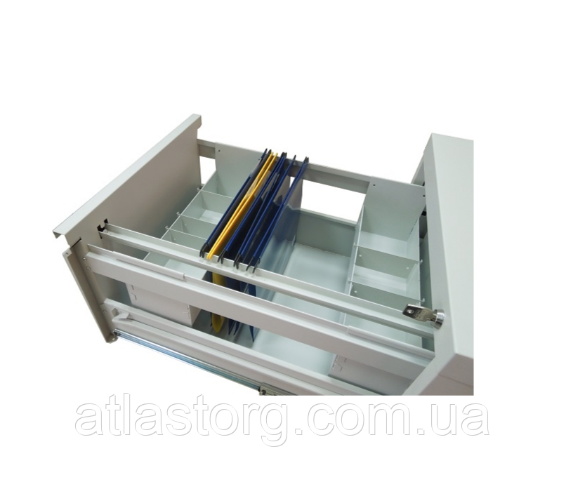 Шкаф файловый ШФ-2А, офисный металличекий шкаф для файлов формата А4 Н710х495х602 мм - фото 2 - id-p6400554