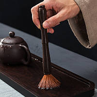 Кисточка для чайной церемонии 18,5*1,8 см, черное дерево