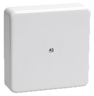 Коробка КМ41212-01 розпаячна для о/п 75х75х20 мм біла (6 клем 6мм2)