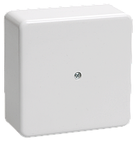 Коробка КМ41222 розпаячна для о/п 100х100х44 мм біла (6 клем 6мм2)