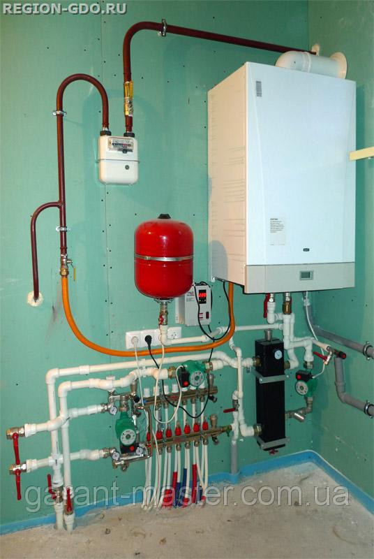 Ремонт, встановлення газової колонки, котла в Полтаві, фото 1