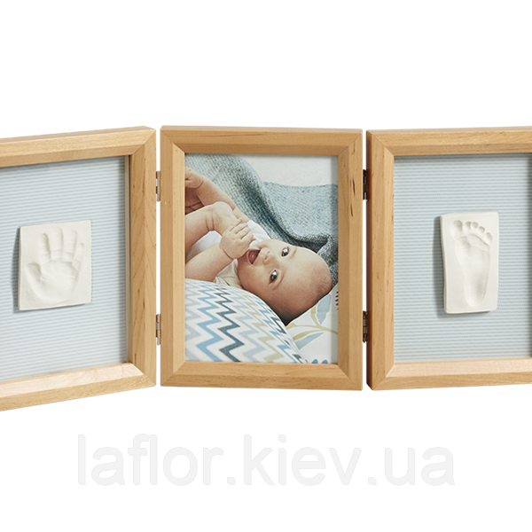 Рамка для фото Baby Art Double Print Frame natural