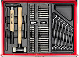 Інструментальна візок з інструментом 177 предметів YATO YT-5530 (Польща), фото 9