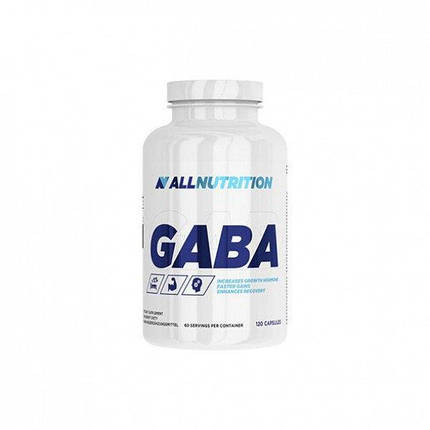 ГАМК AllNutrition GABA 120 капс., фото 1