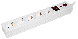 Мережевий фільтр СФ-05К-викл. 5 місць 2Р+РЕ/3метра 3х1мм2 ІЕК