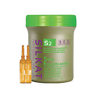 Лосьон для жирных волос S2 12*10 мл Silkat Protein BES .