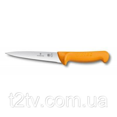 Кухонний ніж Victorinox Swibo, Sticking, оранжевый, 18 см (5.8412.18)