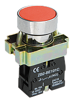 Кнопка управління LAY5-BA41 без підсвічування червона 1з ІЕК