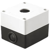 Корпус КП101 для кнопок 1місце білий ІЕК