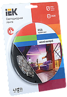 Стрічка LED 5м блістер LSR-3528RGB54-4.8-IP20-12V IEK-eco