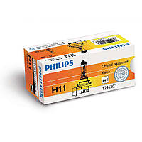 Галогенна лампа Philips H11 Vision 3200K 12362PRC1 (1шт.)