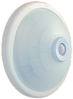 Світильник НПО3233Д білий 2х25 з датчиком руху ІЕК