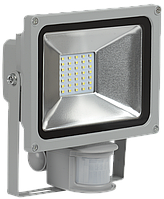 Прожектор СДН 05-20Д(детектор)світлодіодний сірий SMD IP44 IEK