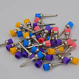 Щітка полірувальна, кольорова, чашка Flaydent 100шт., фото 3