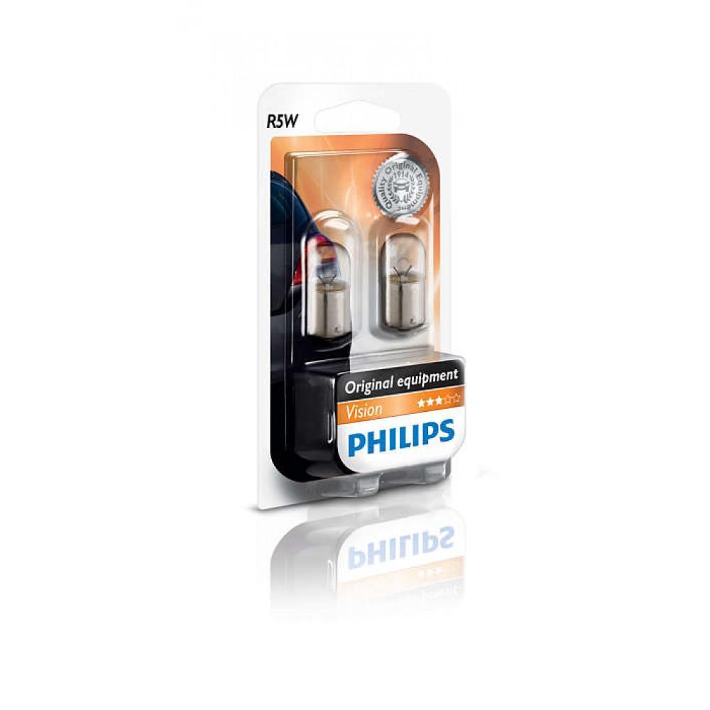 Лампа розжарювання Philips R5W 12821B2 (2шт.)