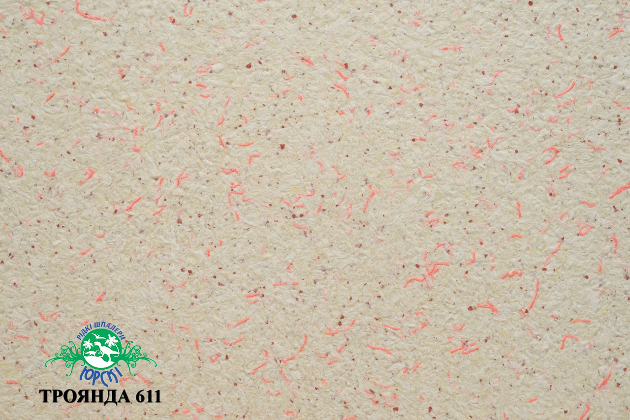 Рідкі шпалери тип Троянда 611