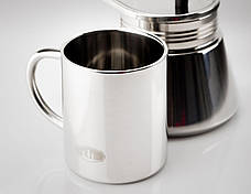 Гейзерна кавоварка GSI Outdoors MiniEspresso Set 4 Cup на чотири чашки подвійного еспрессо, фото 2