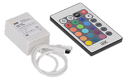 Контролер з ПДУ ІК RGB 3 каналу 12В, 2А, 72Вт IEK-eco