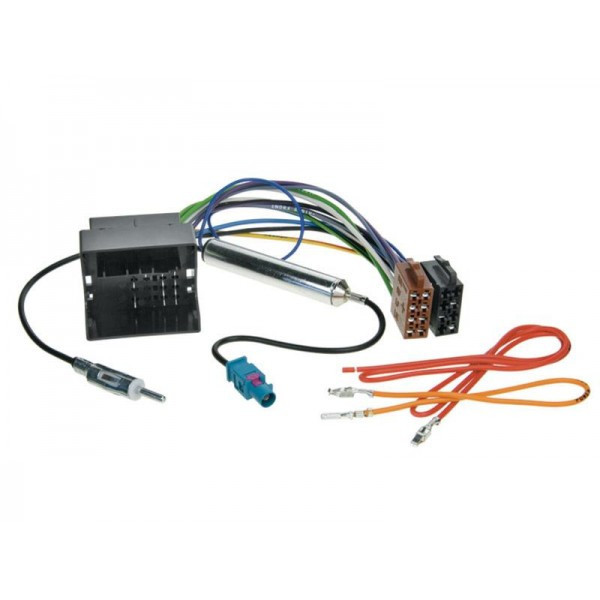 Перехідник ISO ACV 1324-46 з антенним адаптером Audi, Seat, Skoda, Volkswagen