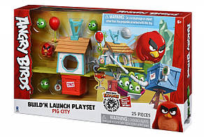 Jazwares Ігрова фігурка Angry Birds ANB Medium Playset (Pig City Build 'n Launch Playset)