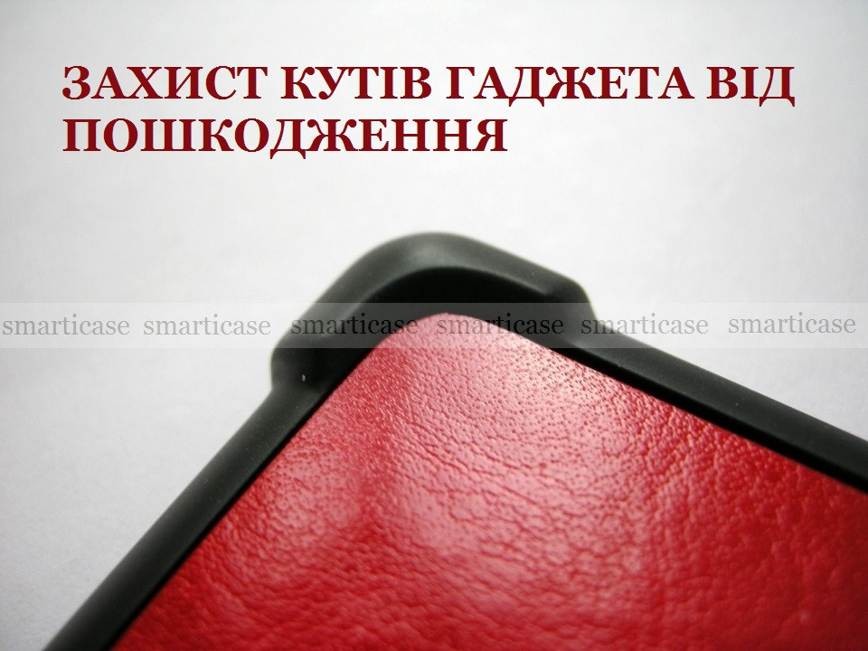 Женский красный чехол обложка для Pocketbook 616, 627, 632 в коже PU + TPU - фото 3 - id-p1011551384